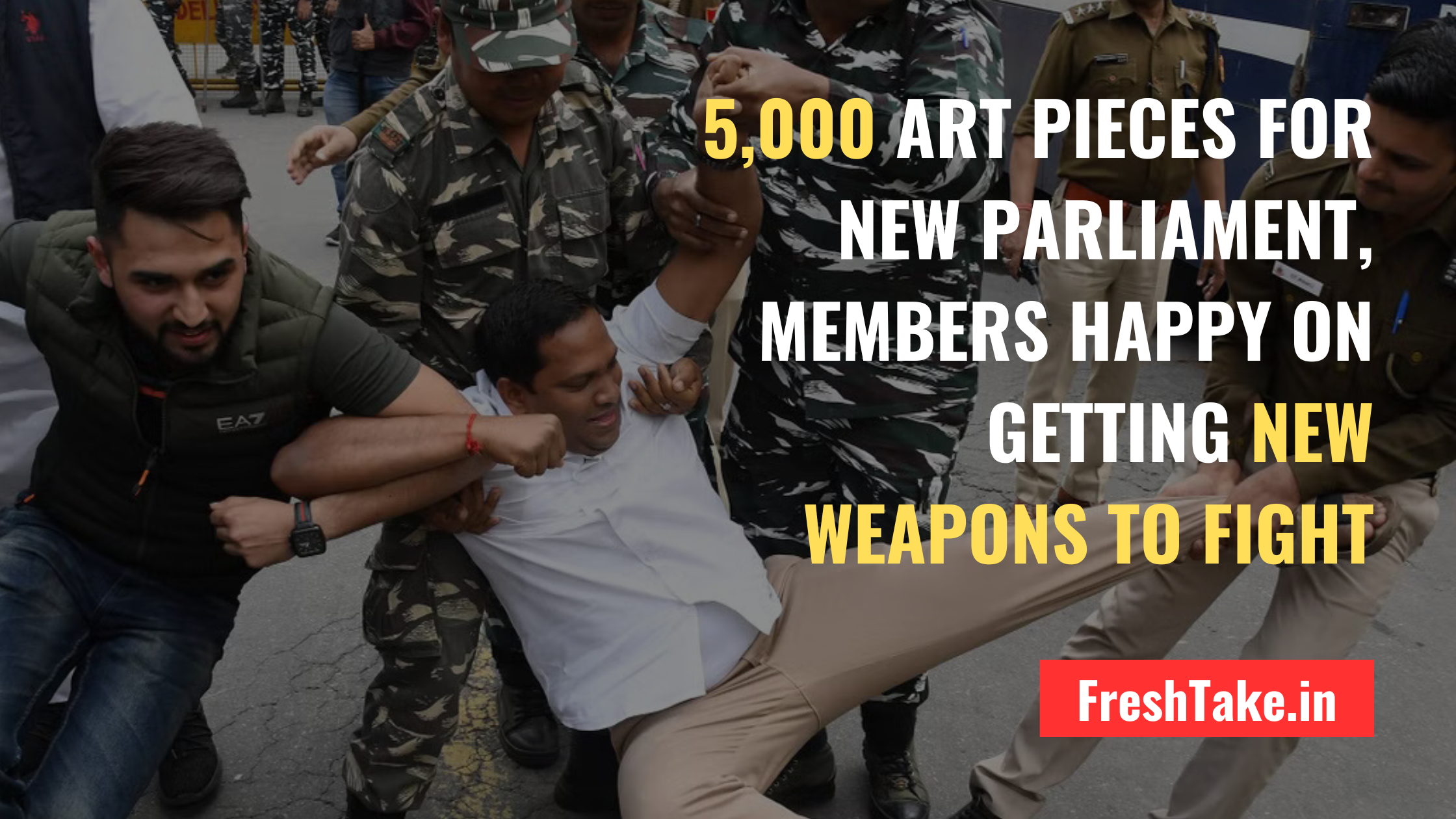 5,000 Art Pieces for New Parliament