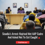 Sisodia's Arrest: Kejrival Met AAP Cadre And Asked Not To Get Caught